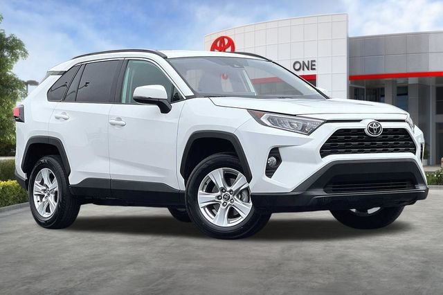 Used 2021 White Toyota XLE image 2