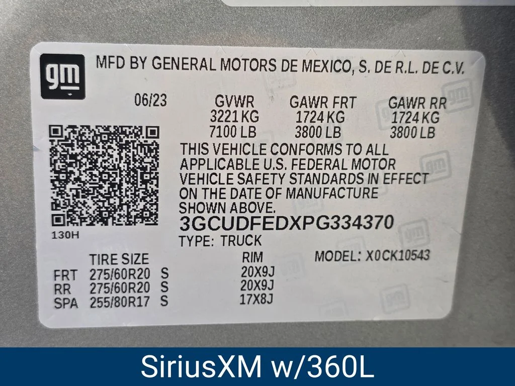 Used 2023 Gray Chevrolet LT Trail Boss image 11