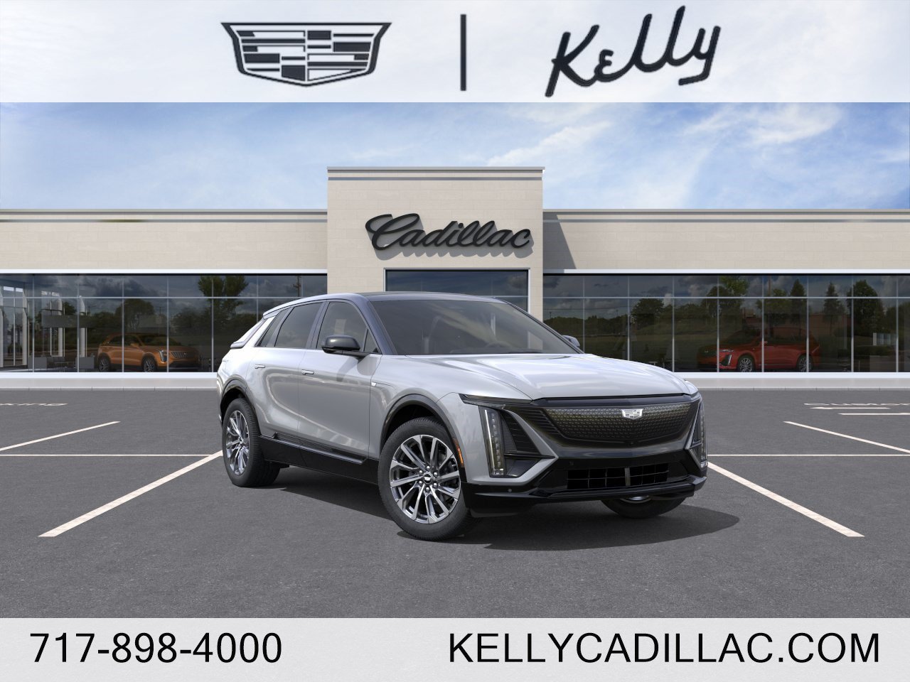 Silver 2027 Cadillac LYRIQ SUV / Crossover All-Wheel Drive Automatic