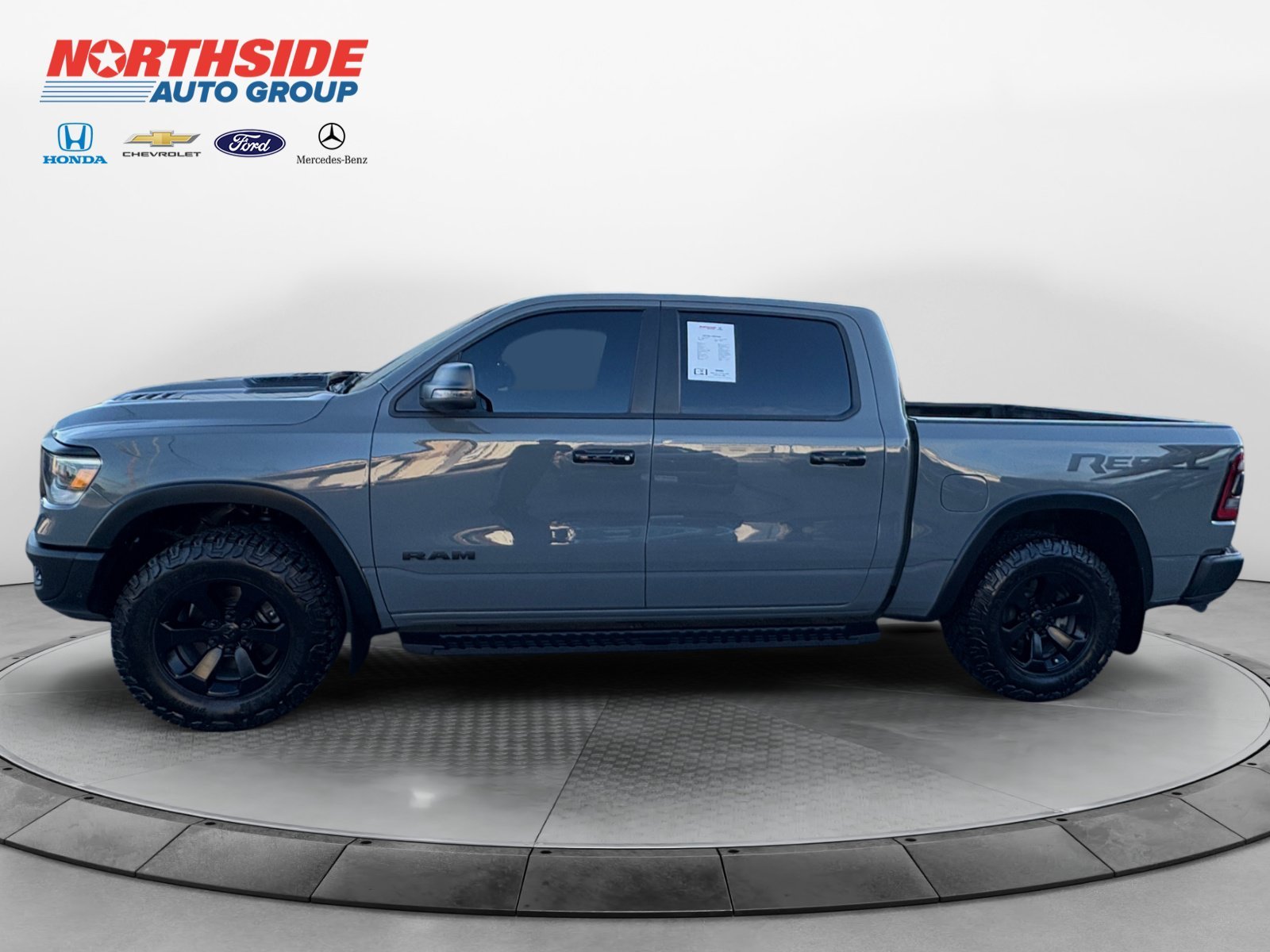 Used 2023 Ceramic Gray Clearcoat Ram Rebel image 4