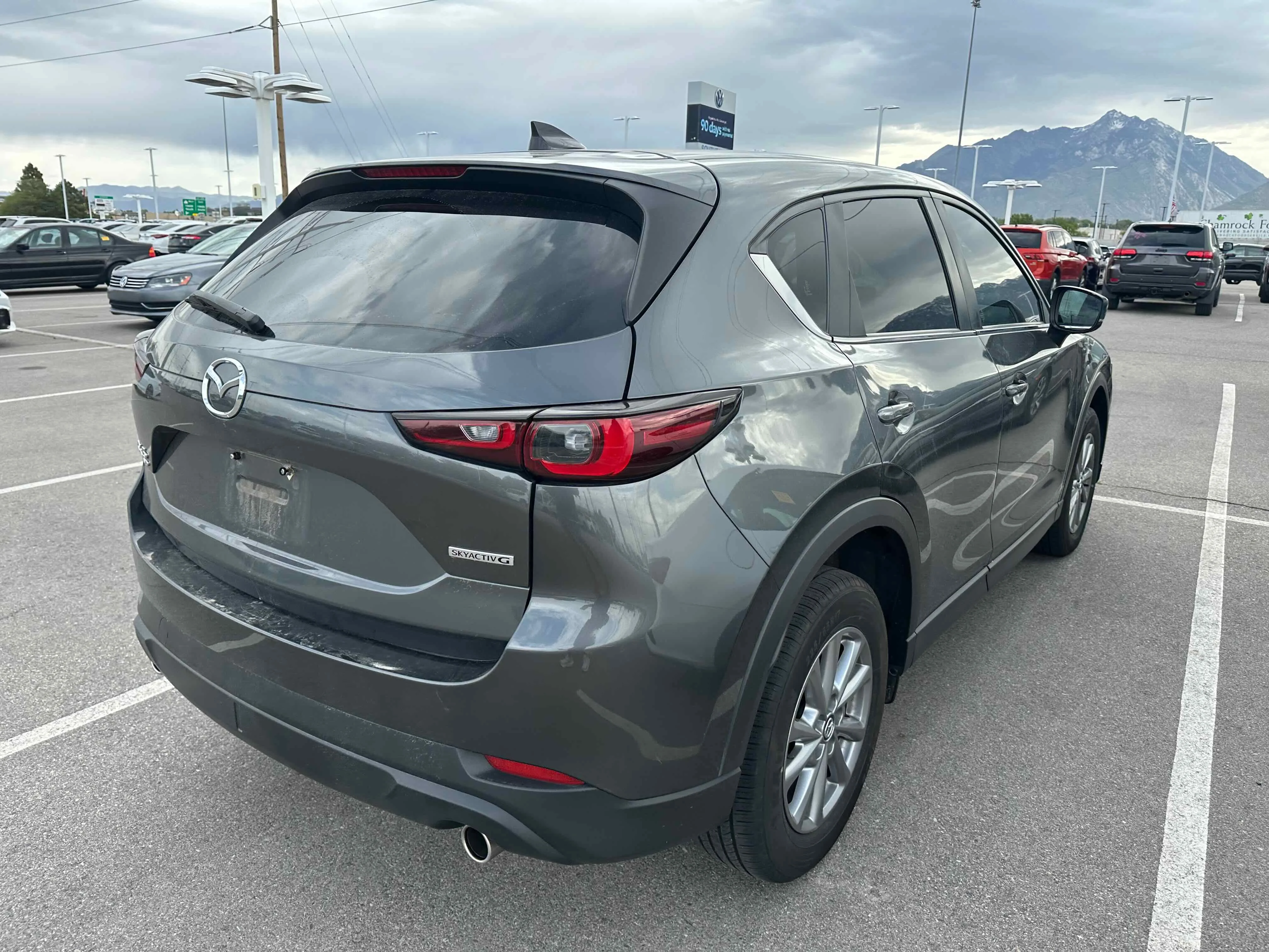 Used 2022 Machine Gray Metallic Mazda 2.5 S Preferred Package image 4