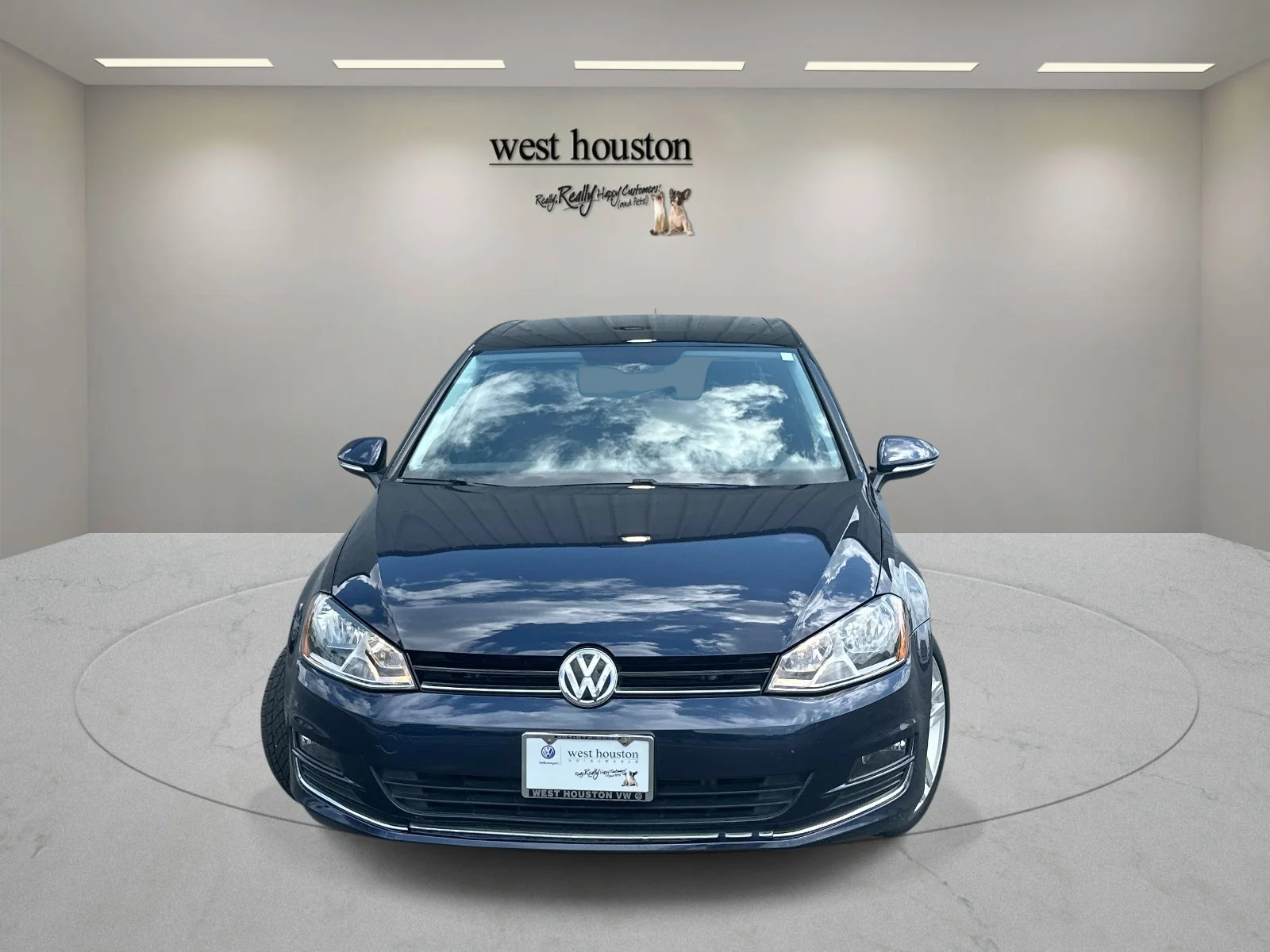 Used 2015 Blue Volkswagen 4dr HB Auto TSI S w/Sunroof image 2