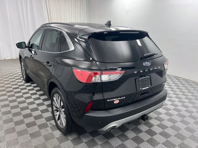 Used 2022 Black Ford Titanium image 6