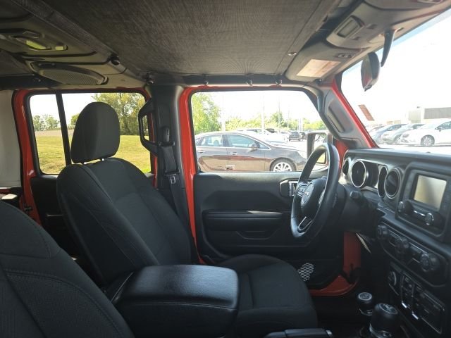 Used 2020 Orange Jeep Unlimited Sport S image 4