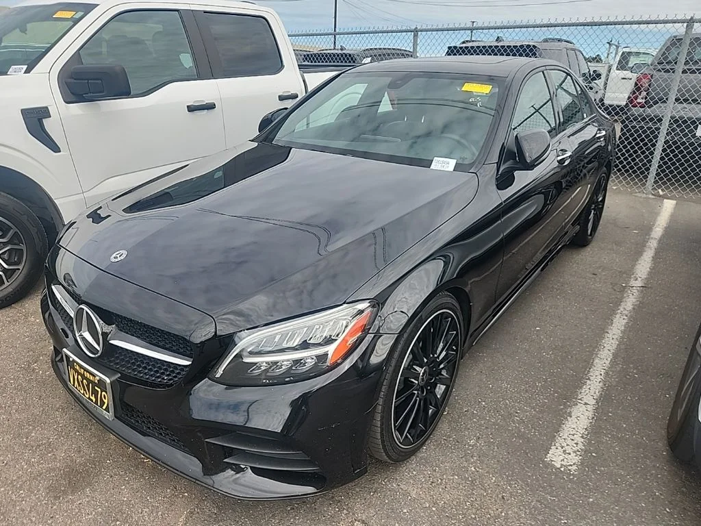 Used 2021 Black Mercedes-Benz C 300 image 3
