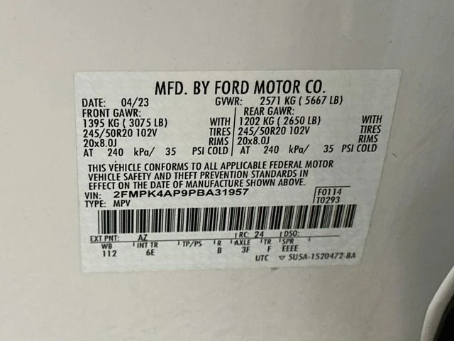 Certified Used 2023 White Ford ST image 27