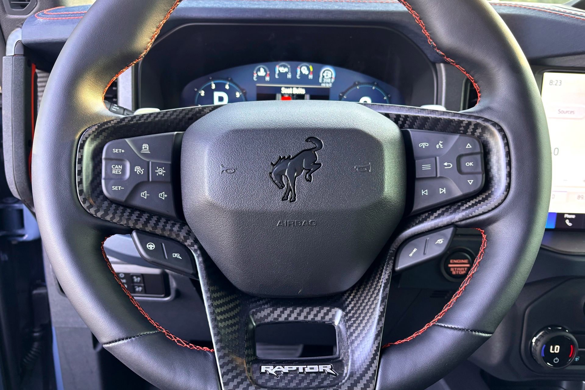 New 2025 Azure Gray Metallic Tri-Coat Ford Raptor image 8