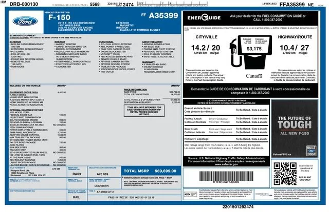 Used 2015 Magnetic Metallic Ford XLT image 23