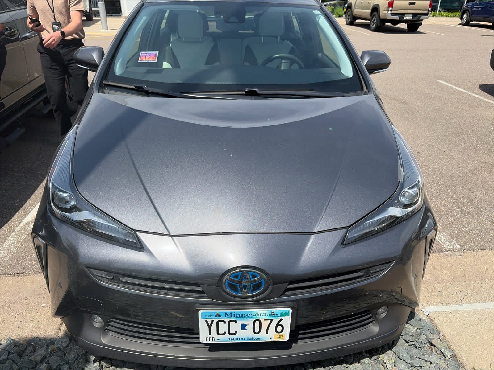 Used 2019 Toyota Prius XLE with VIN JTDL9RFU2K3001802 for sale in Golden Valley, Minnesota
