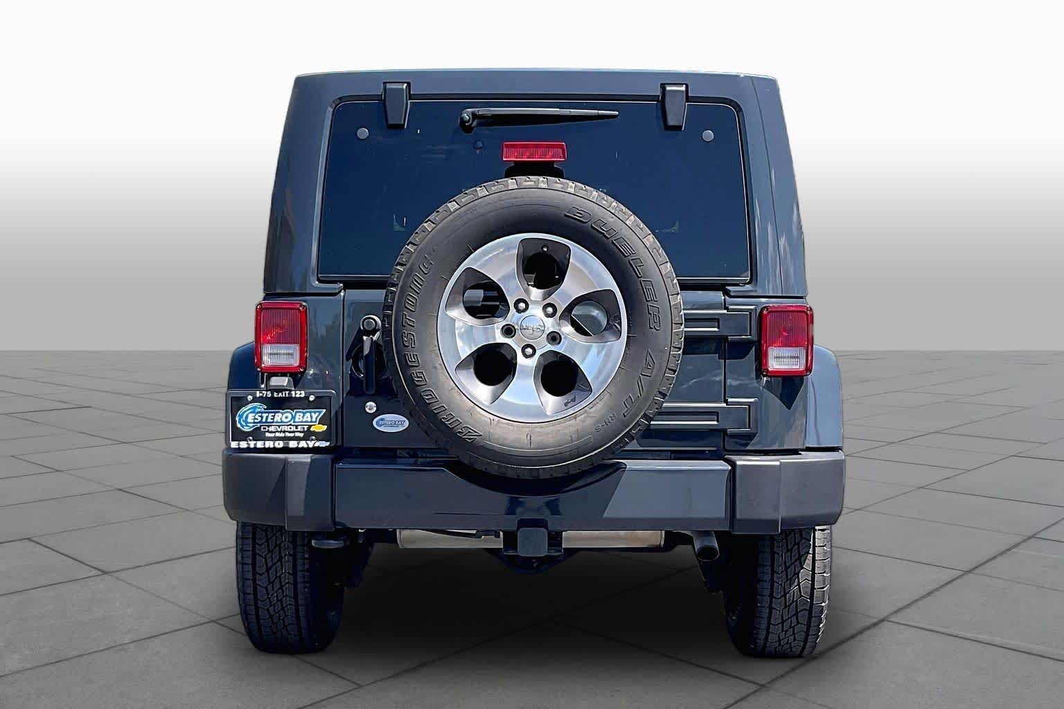 Used 2017 Rhino Clearcoat Jeep Sahara image 5