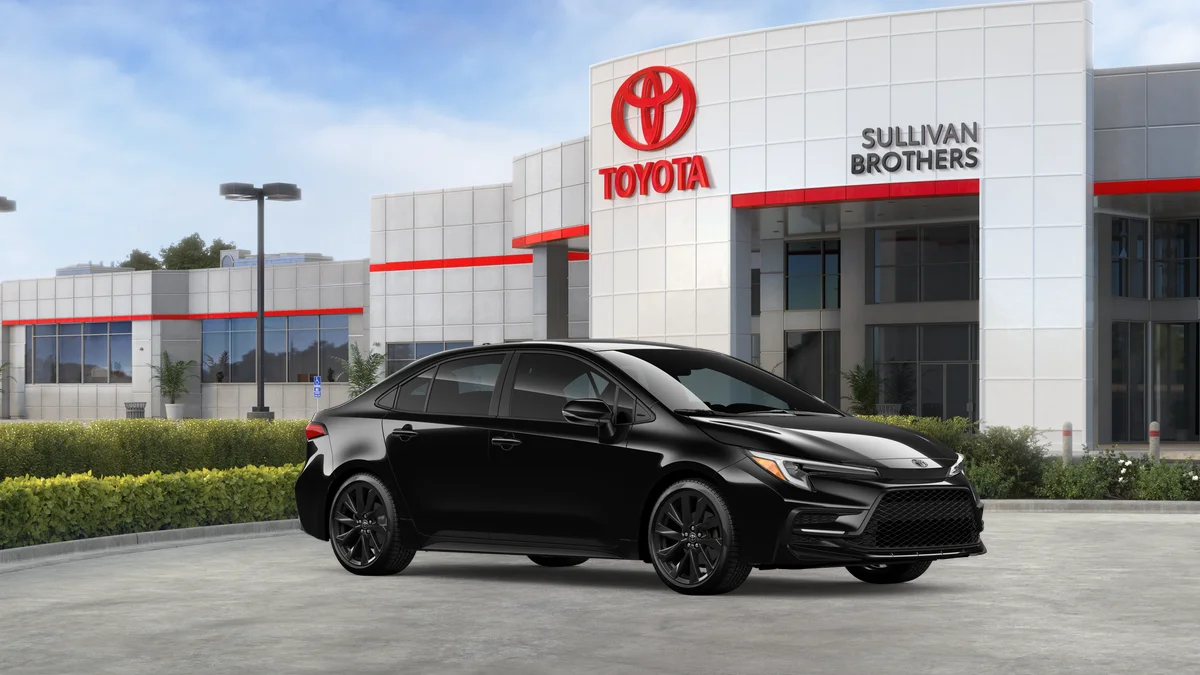New 2026 Midnight Black Metallic Toyota SE image 14