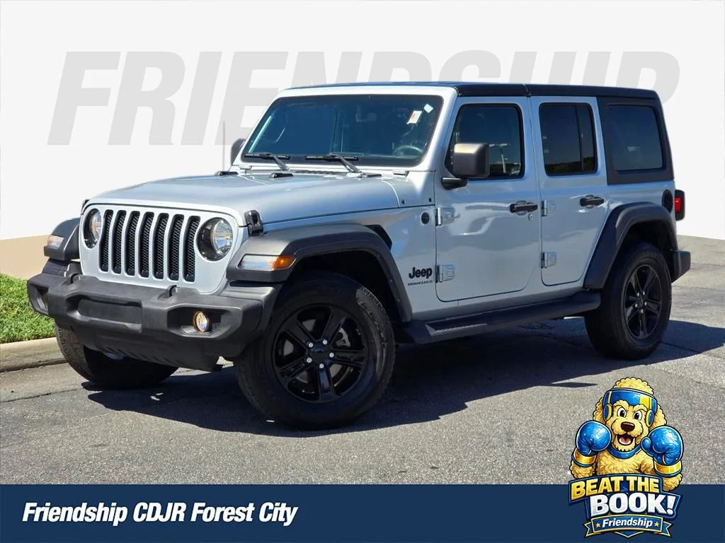 Used 2023 Silver Jeep Sport image 1