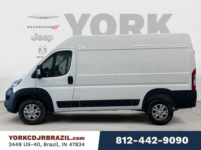 New 2026 Bright White Clear-Coat Exterior Paint RAM High Roof image 2