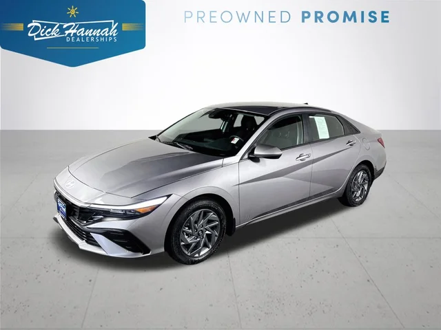 2025 Hyundai Elantra Hybrid Blue
