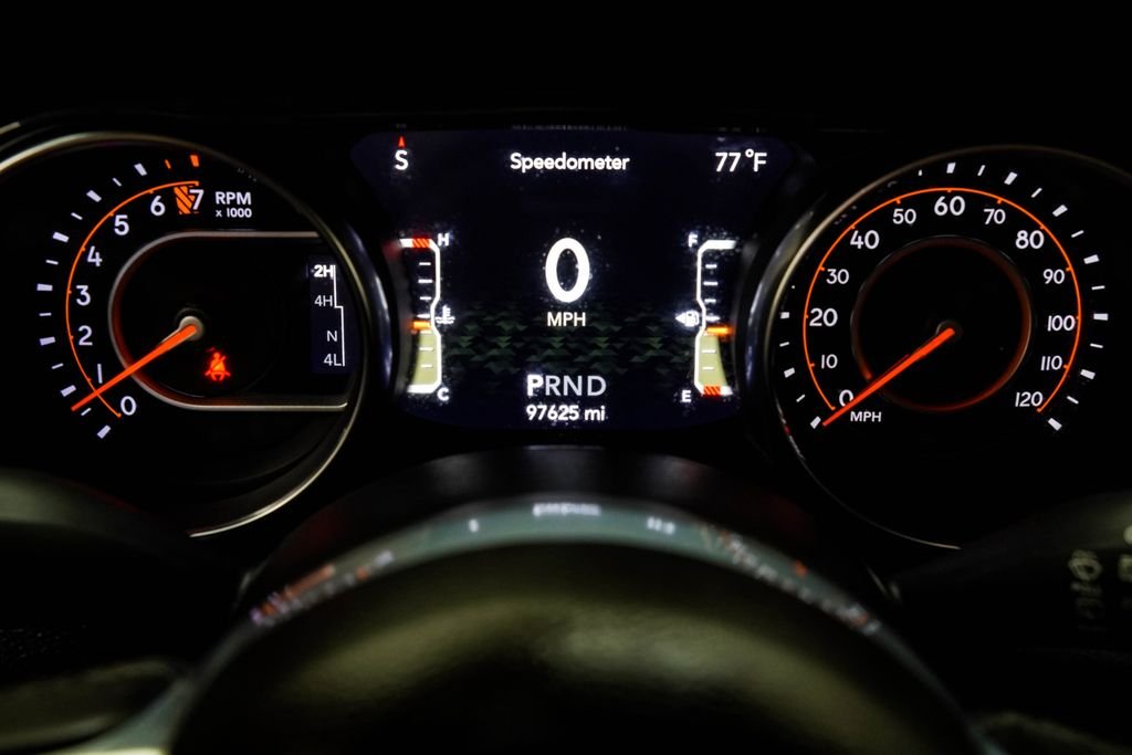 Used 2021 Red Jeep Unlimited Sahara Altitude image 38