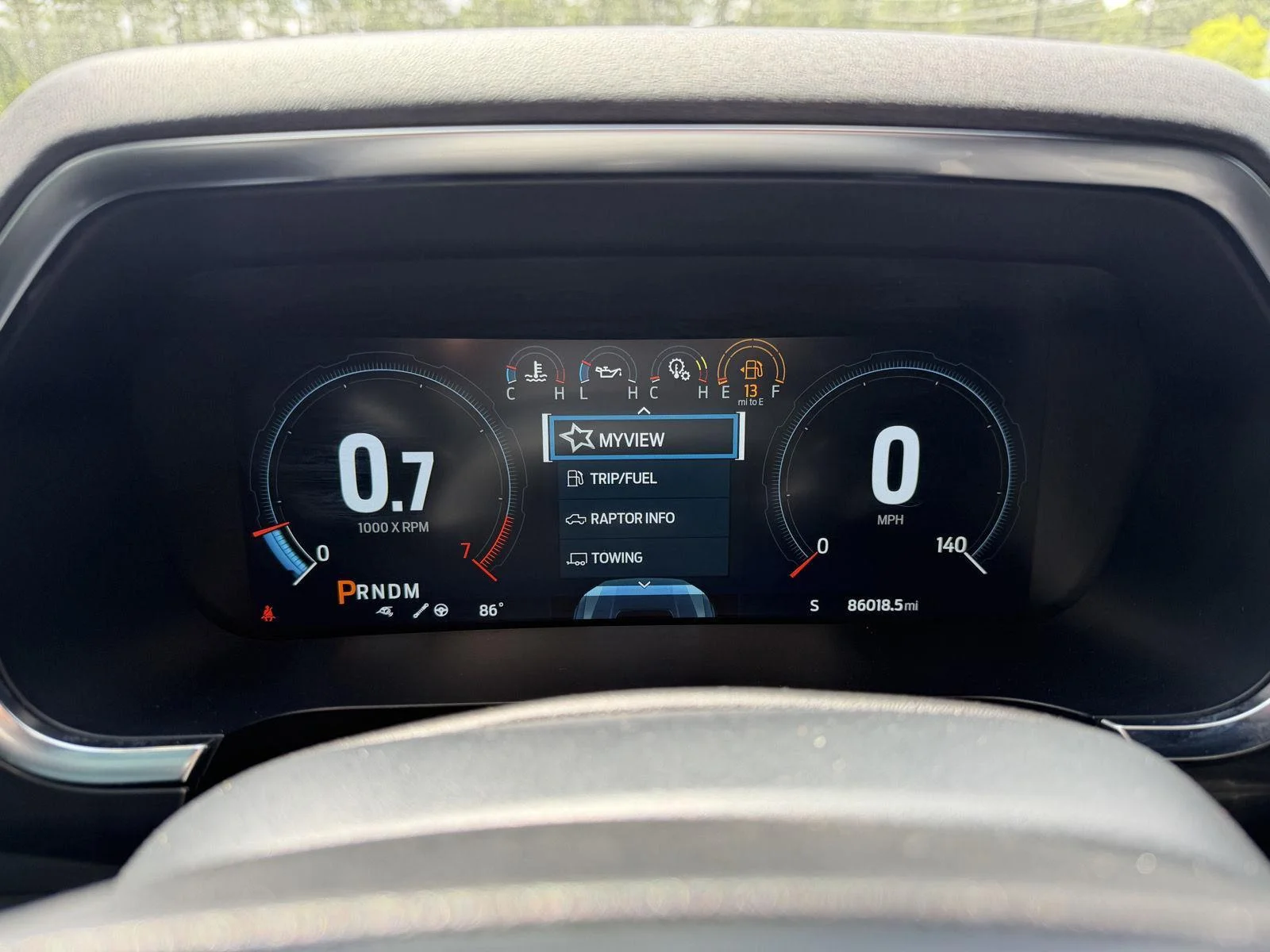 Used 2022 Antimatter Blue Ford Raptor image 10