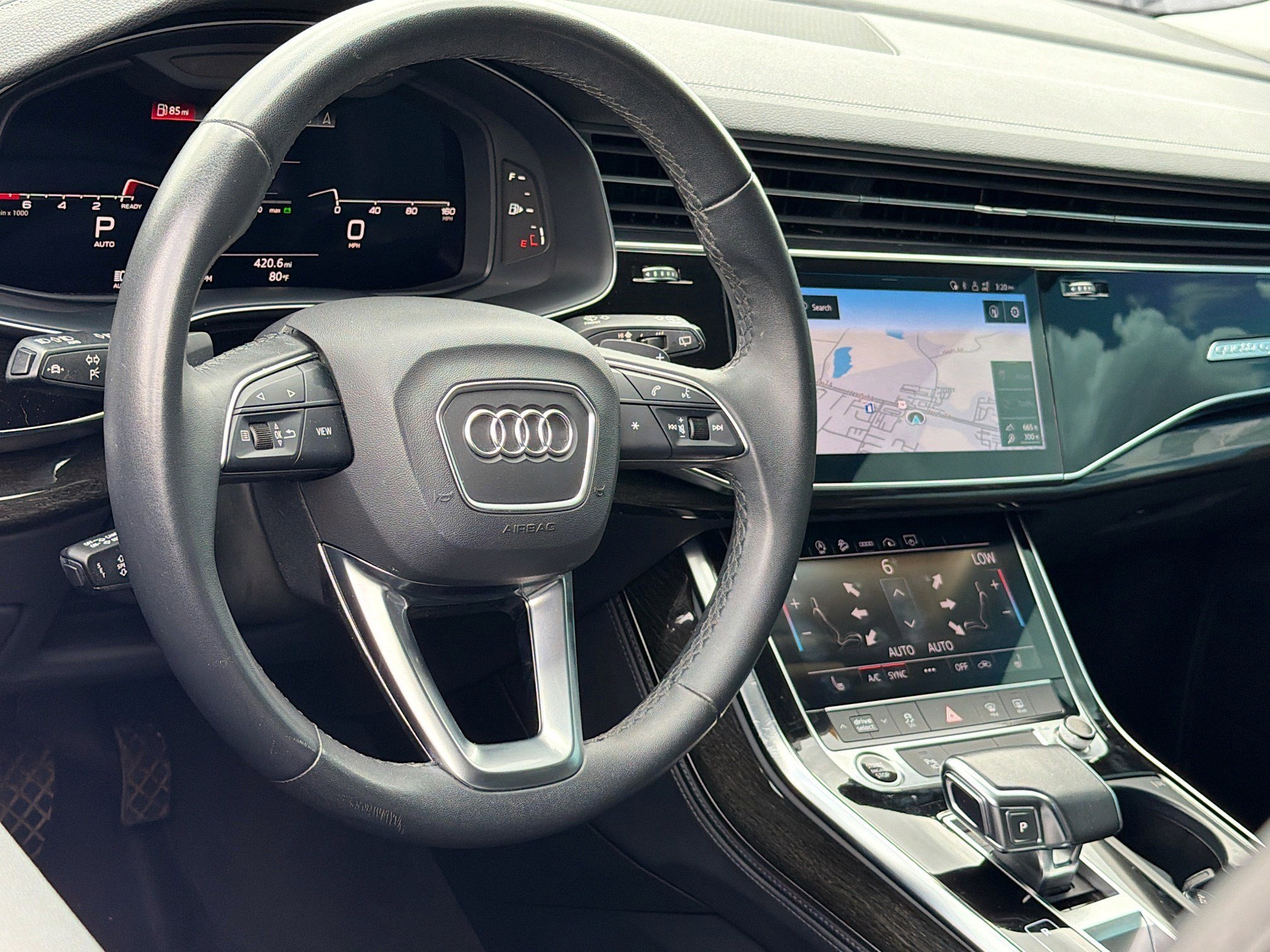 Used 2023 Carrara White Audi Premium Plus image 23