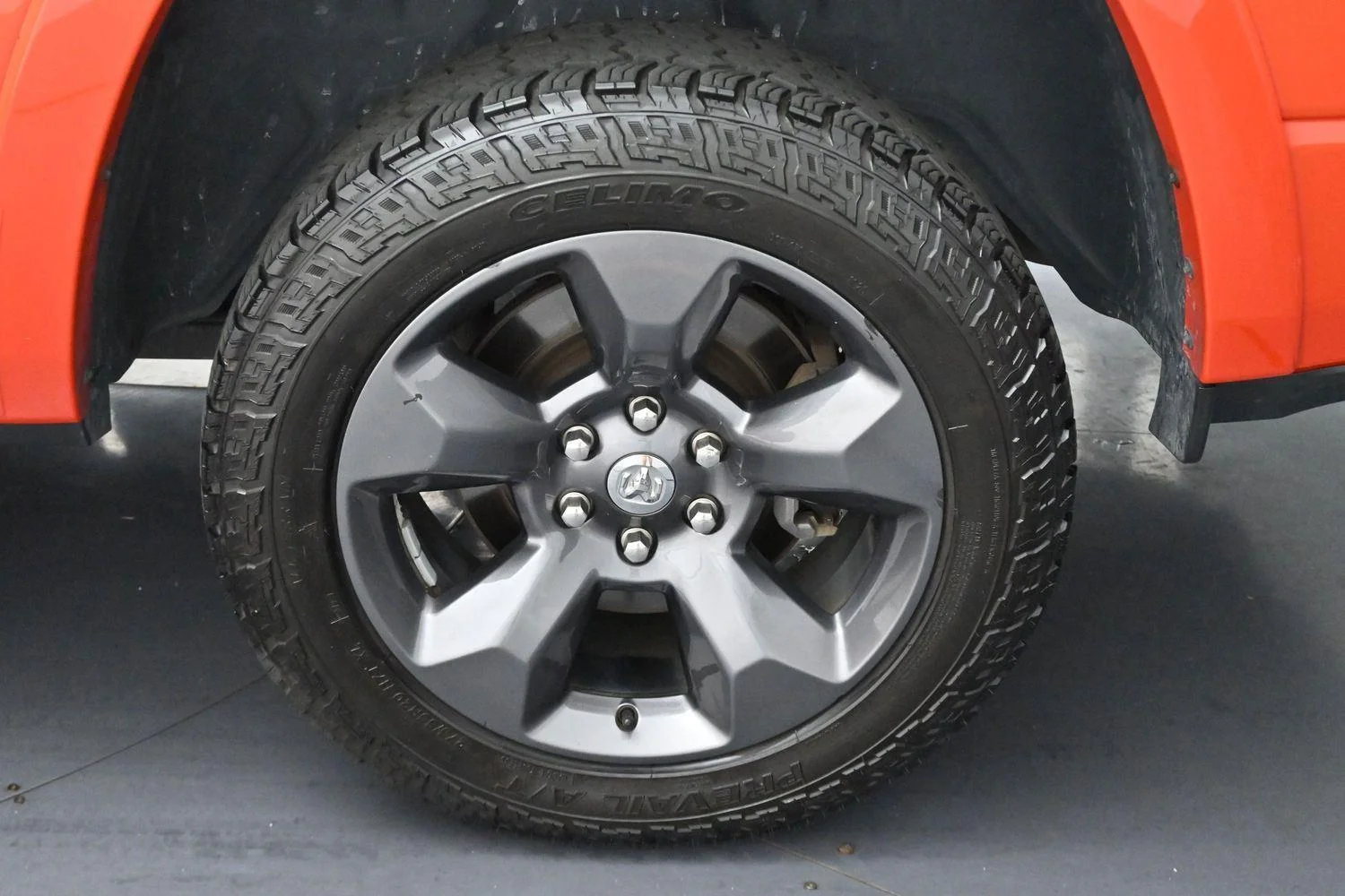 Used 2021 Spitfire Orange Clearcoat Ram Big Horn image 35