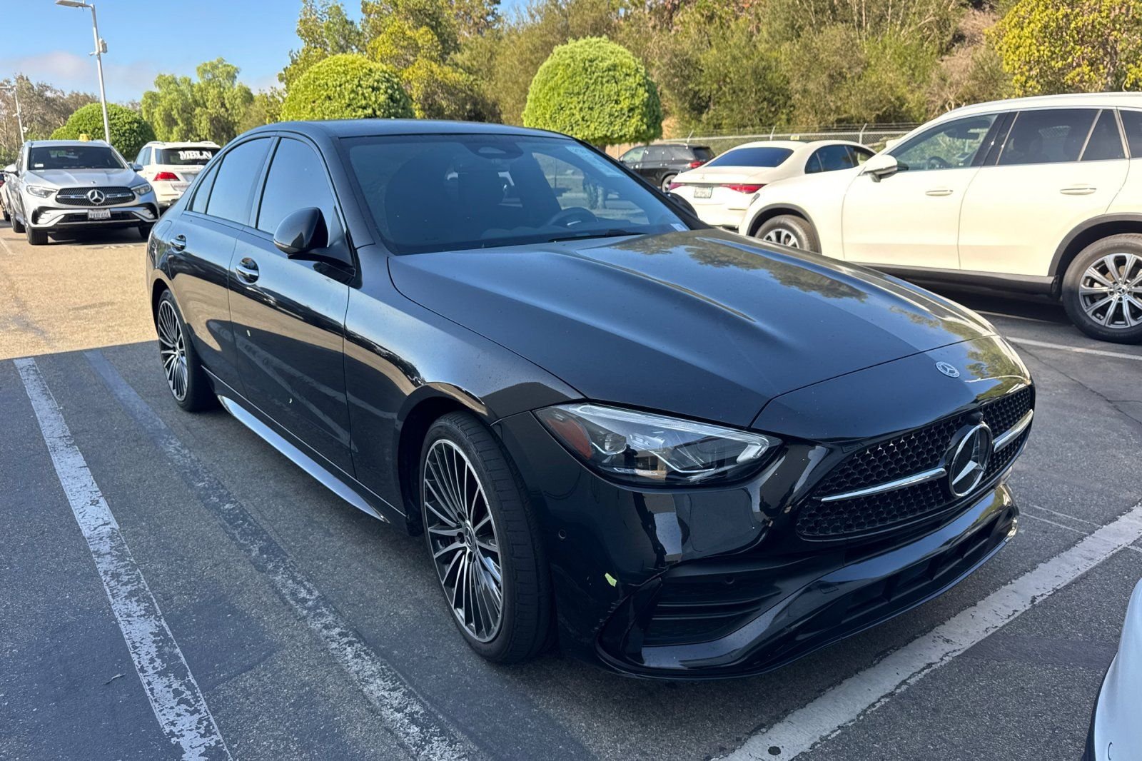 Certified Used 2024 Black Mercedes-Benz C 300 image 3