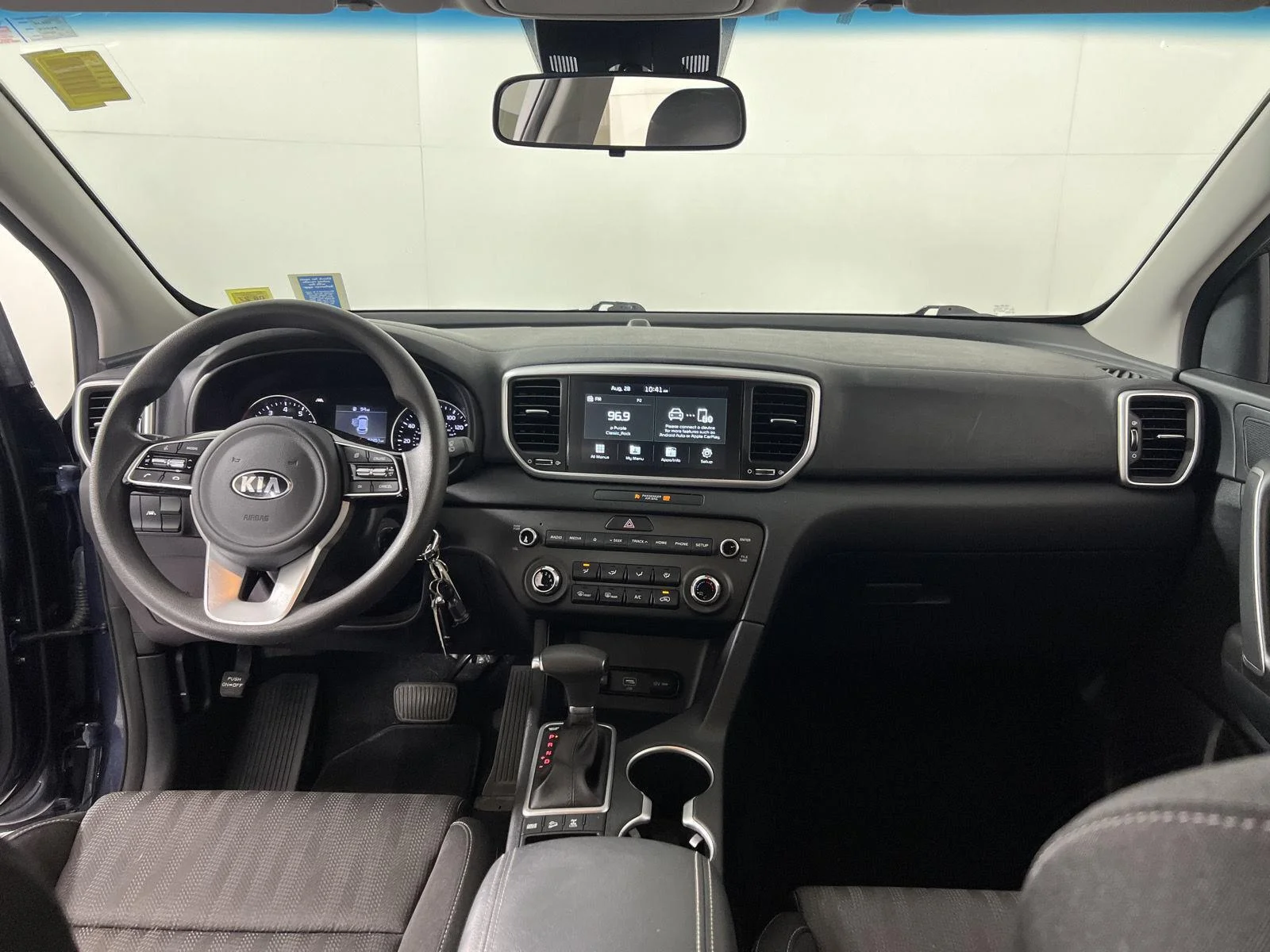 Used 2022 Pacific Blue Kia LX image 3