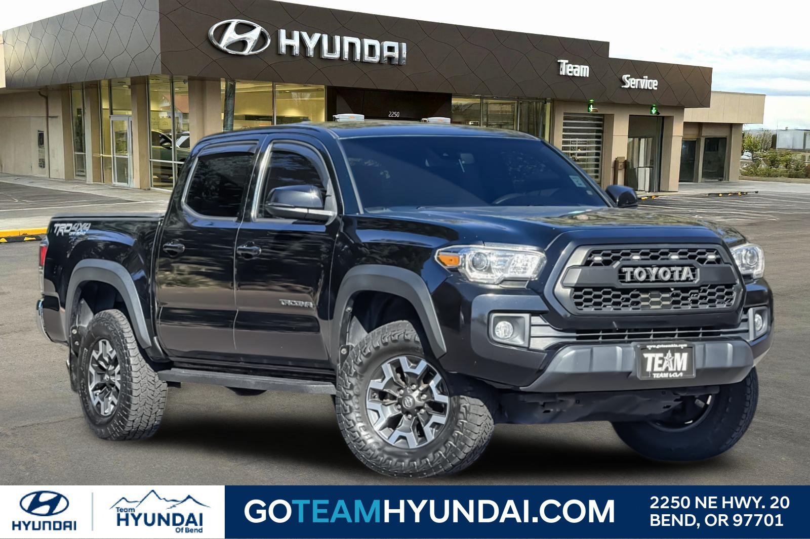 Used 2019 Black Toyota TRD Off-Road image 1