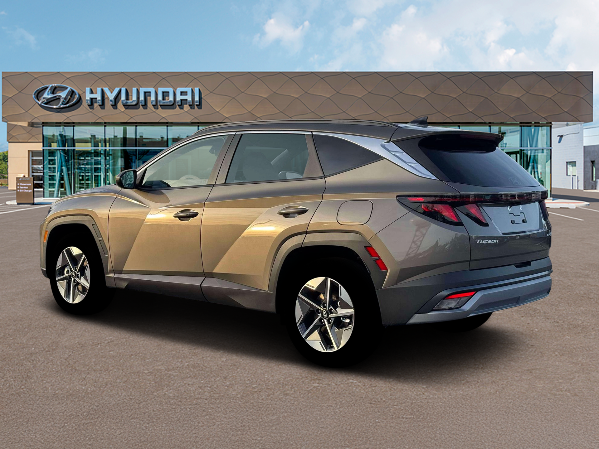 New 2026 Cashmere Bronze Hyundai SEL AWD image 4