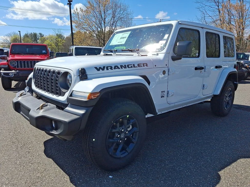 New 2026 Bright White Clear-Coat Exterior Paint Jeep 85th Anniversary Edition image 2