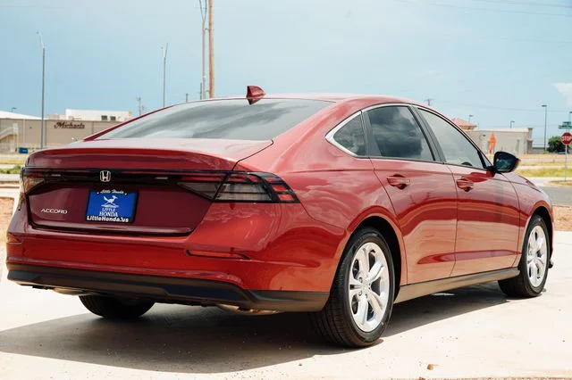 New 2026 Radiant Red Metallic Honda LX image 3
