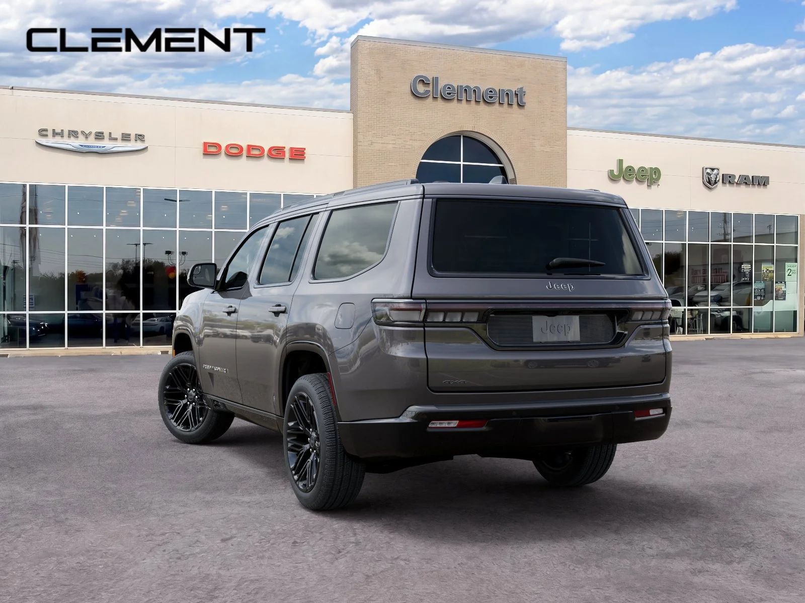 New 2026 Baltic-Gray Metallic Clear-Coat Exterior Paint Jeep Limited Reserve image 3