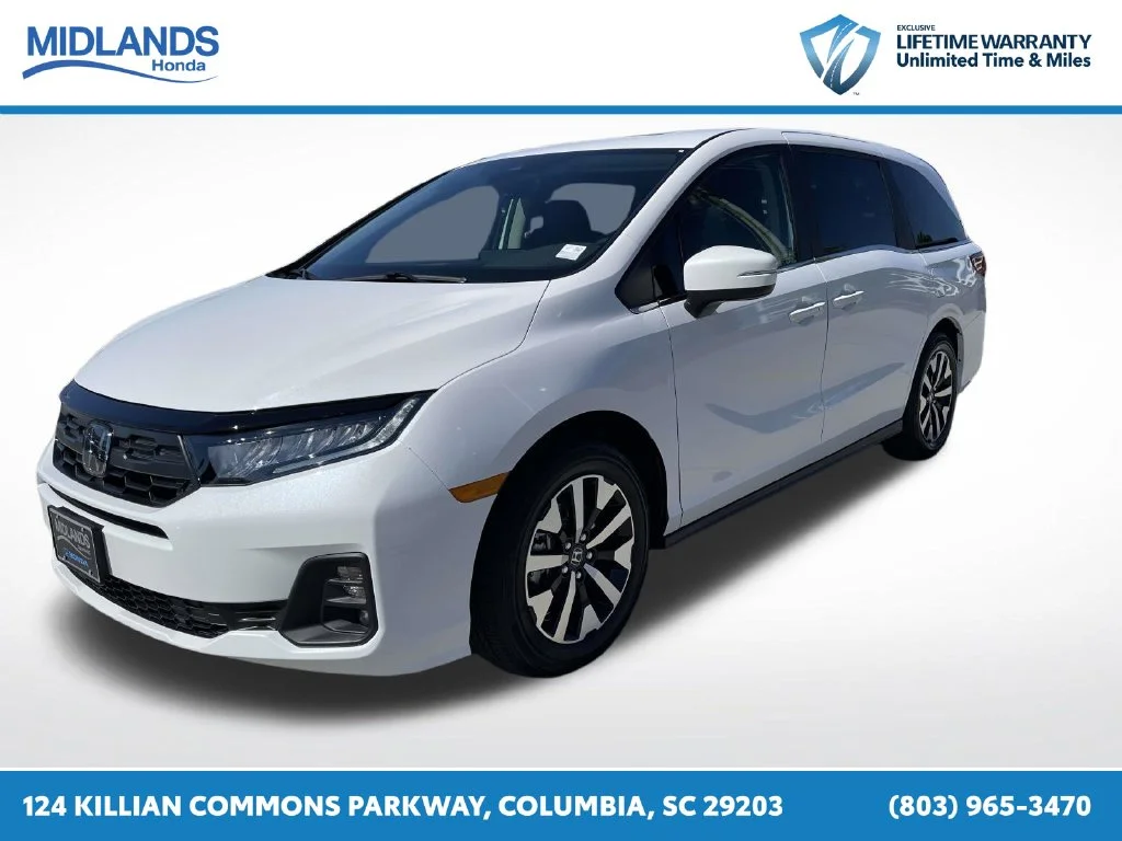 New 2027 Platinum White Pearl Honda EX-L image 3