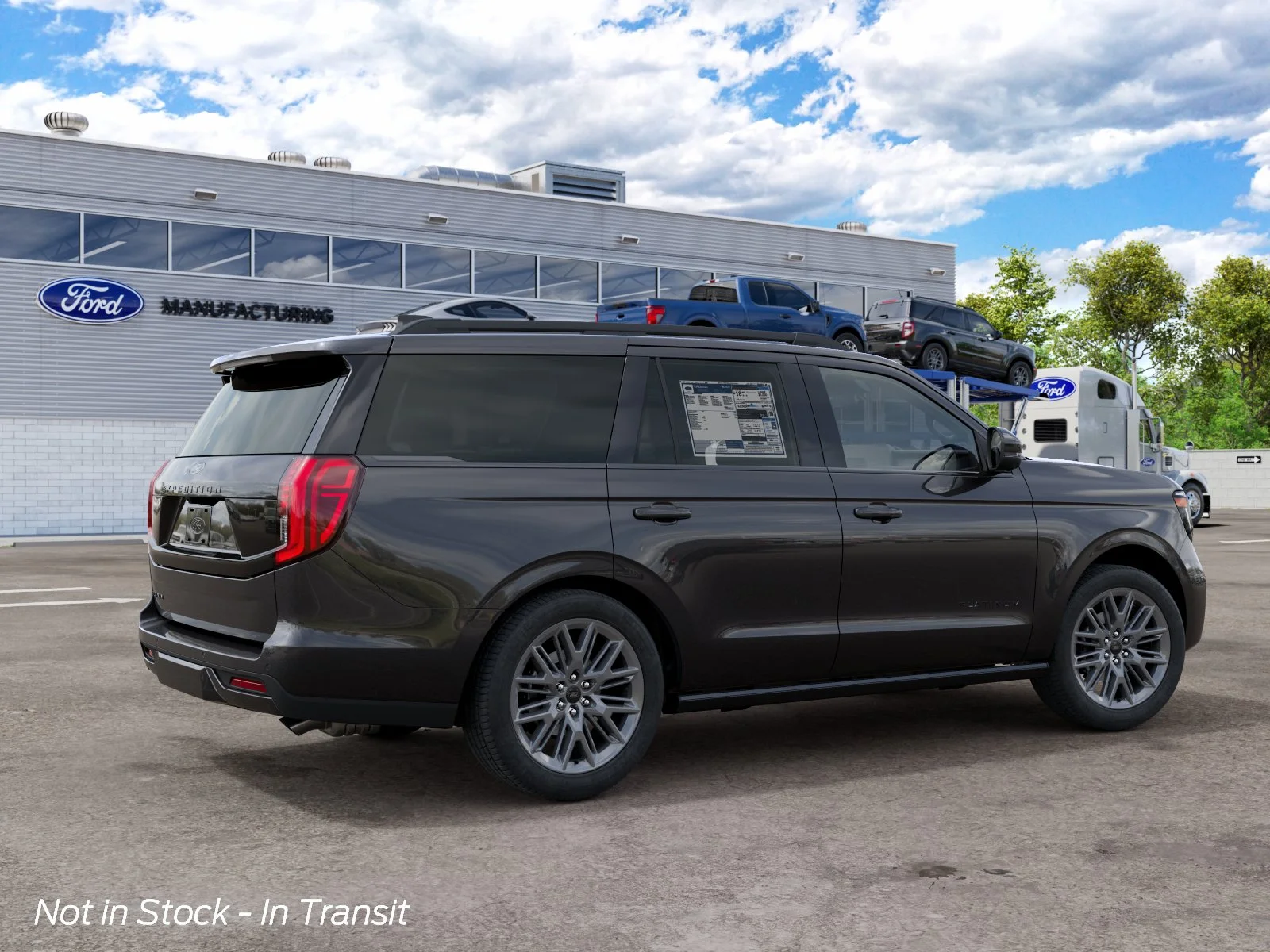 New 2027 Dark Matter Gray Metallic Ford Platinum image 6