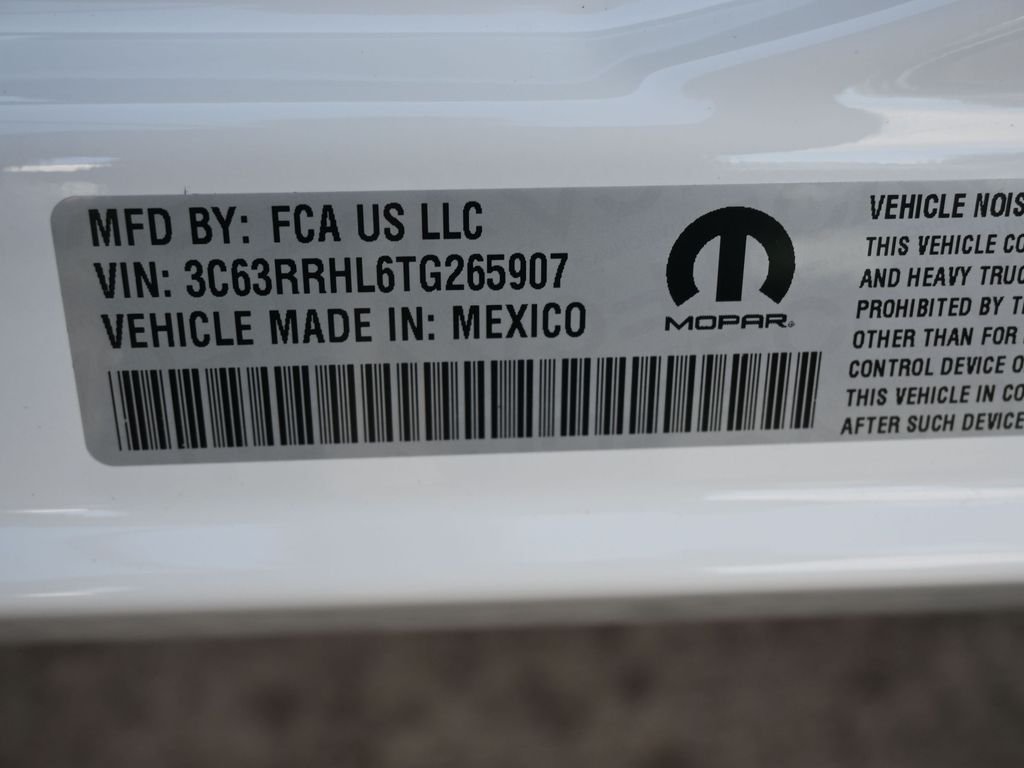 New 2026 Bright White Clear-Coat Exterior Paint RAM Big Horn image 6