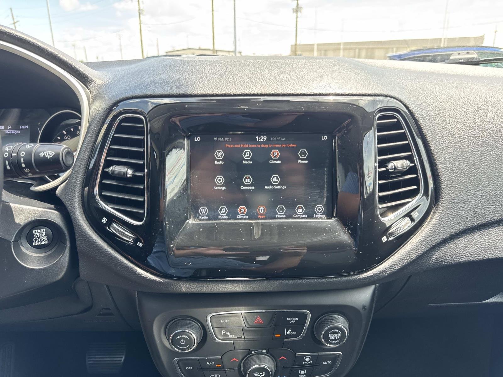 Used 2021 White Clearcoat Jeep Altitude image 24