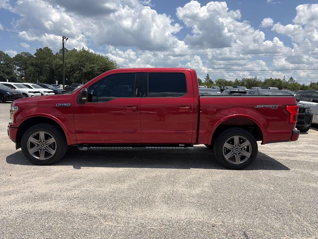 Used 2020 Red Ford Lariat image 3