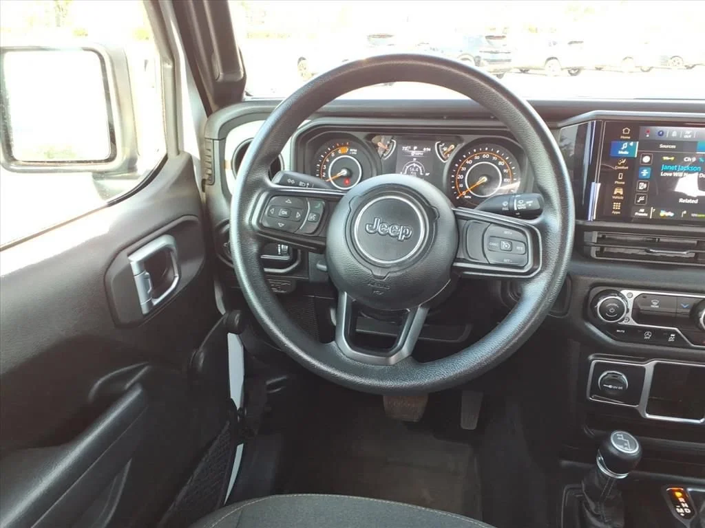 Used 2024 White Jeep 4-Door Sport 4x4 image 22