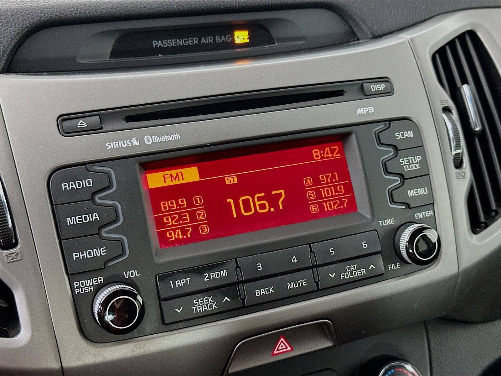 Used 2014 Signal Red Kia LX image 14