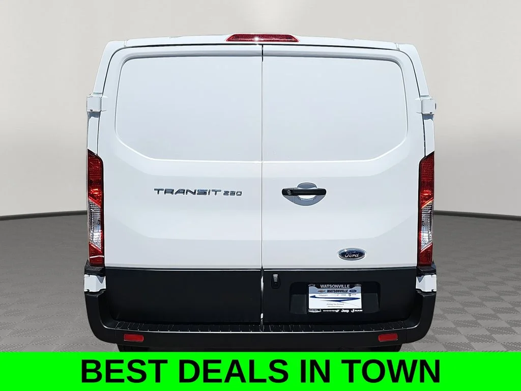 New 2025 Oxford White Ford Cargo Van image 4