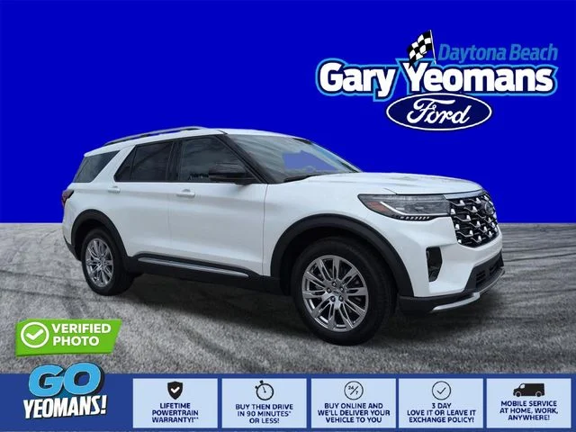 New 2026 Star White Metallic Tri-Coat Ford Platinum™ image 1