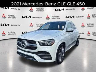 Used 2021 Beige Mercedes-Benz GLE 450 image 1