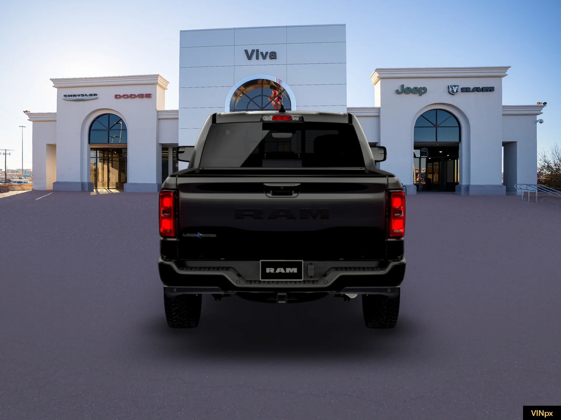New 2026 Diamond Black Crystal Pearl-Coat Exterior Paint RAM Big Horn/Lone Star image 18