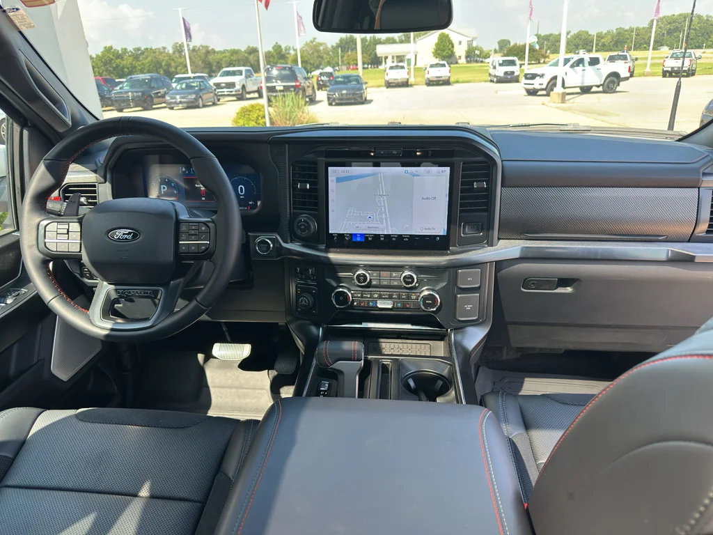 Used 2025 Space White Metallic Ford Raptor image 38