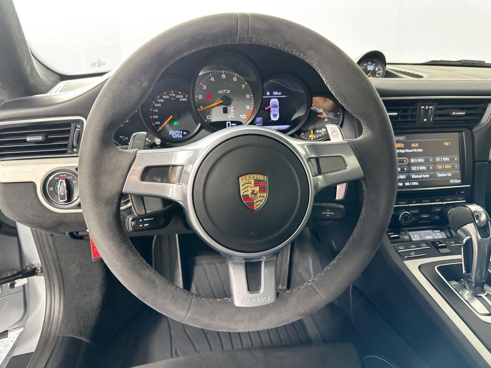 Certified Used 2015 Rhodium Silver Metallic Porsche GT3 image 20