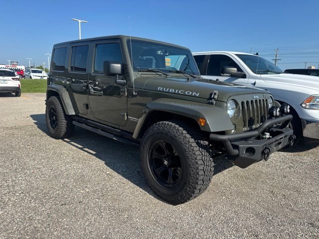 Used 2015 Green Jeep Unlimited Rubicon image 11