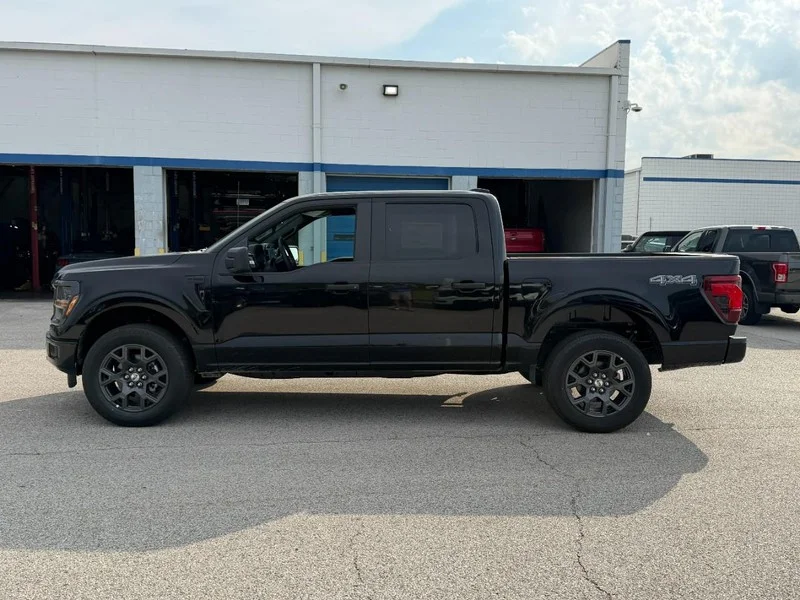 New 2026 Agate Black Metallic Ford STX 4WD SuperCrew 5.5
