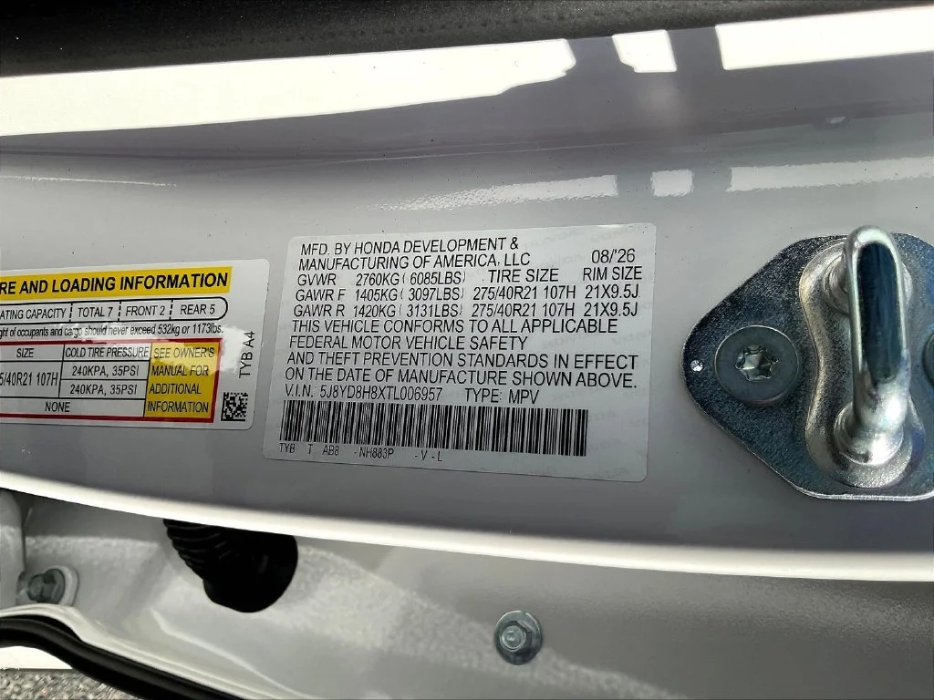 New 2026 Platinum White Pearl Acura SH-AWD Type S with Advance Package image 8