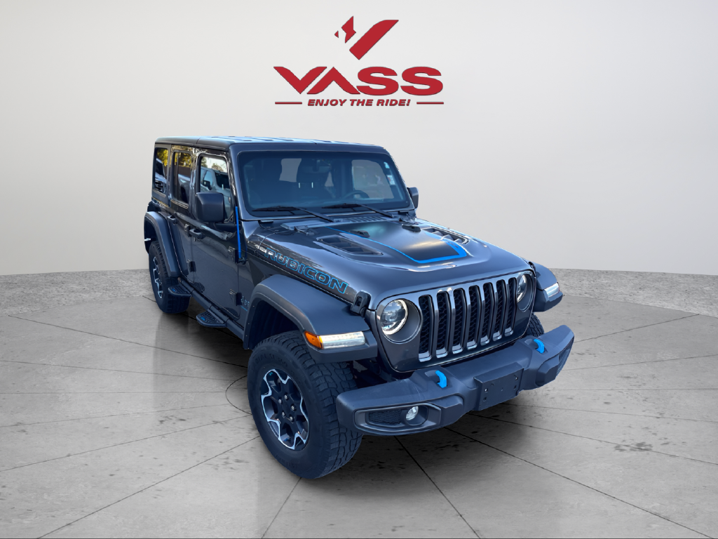 Used 2023 Gray Jeep Rubicon 4xe image 7