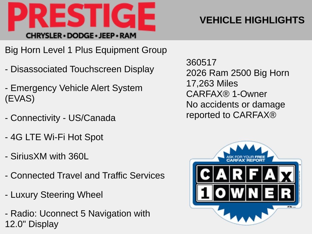 Used 2026 White Ram Big Horn image 10