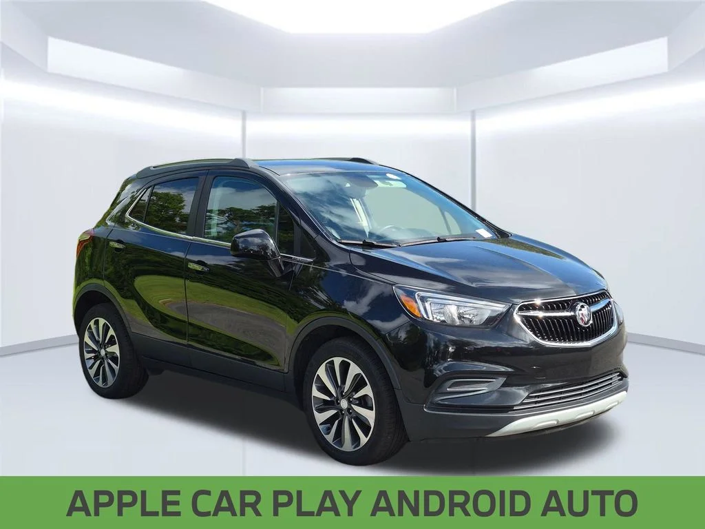 Used 2022 Black Buick Preferred image 9