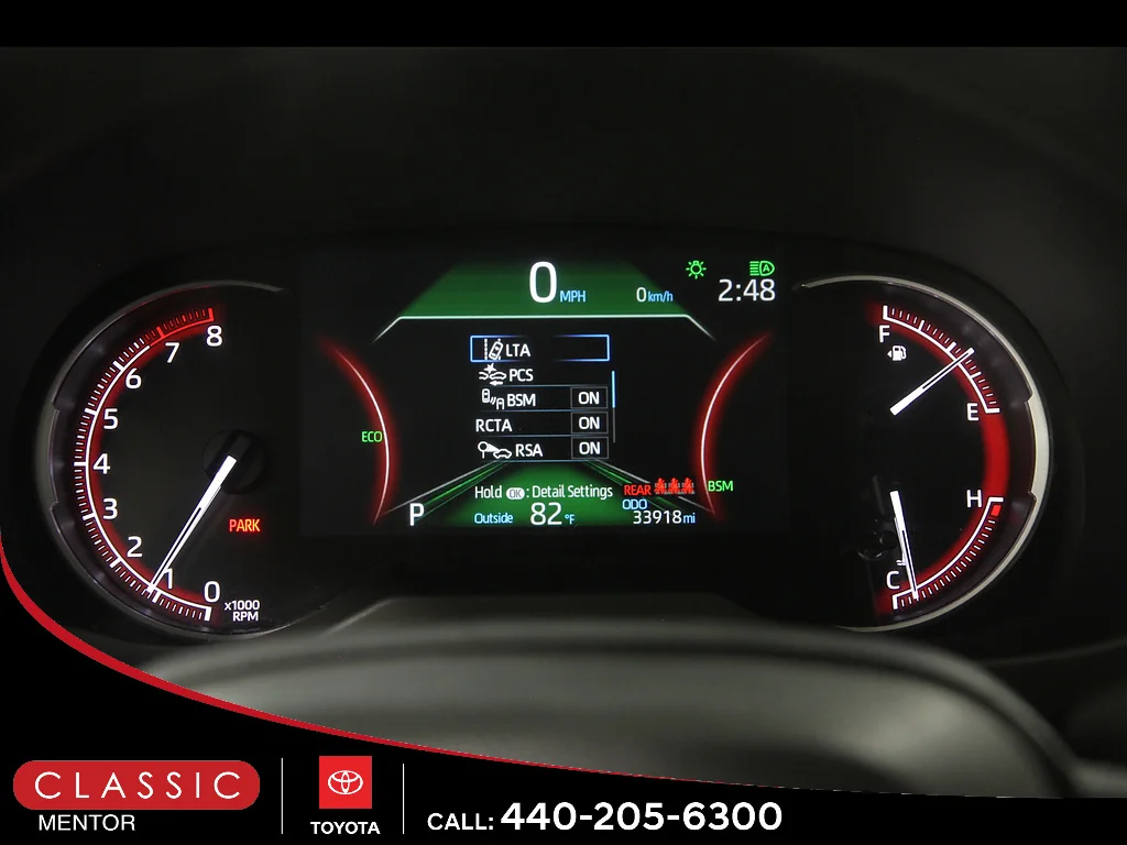 Used 2025 Magnetic Gray Metallic Toyota XLE image 8