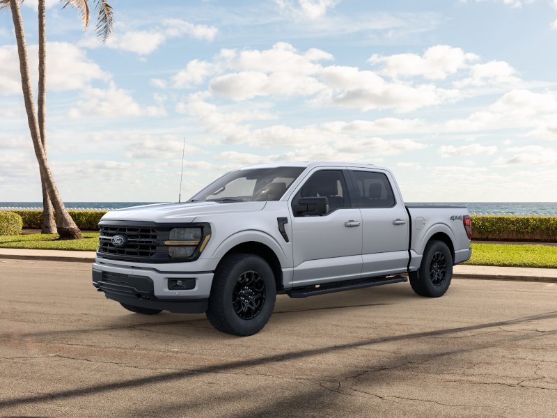 New 2026 Iconic Silver Metallic Ford XLT image 1